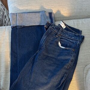 Abercrombie & Fitch Dark Blue Flare Jeans